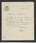 Nachlass Franz Steindachner, Brief von Louis Charles Émile Lortet an Franz Steindachner (31.12.1883), Inv.Nr. 312.01, Seite 1